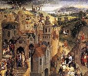 Hans Memling Scenes from the Passion of Christ oil